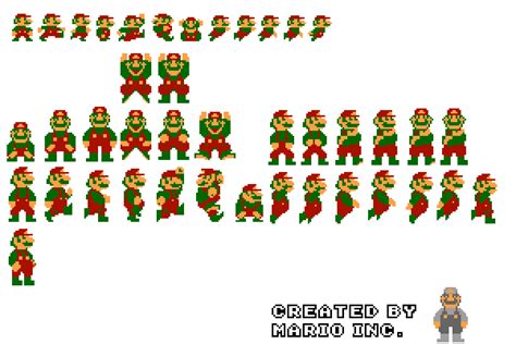 Pixilart - SMB Mario sprite sheet by The-Mario-Guy