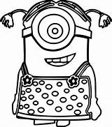 Minion Coloring Pages  Free Download On ClipArtMag sketch template