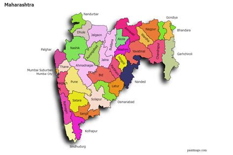 Maharashtra Map