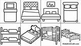 Bunk Bed Coloring Pages sketch template