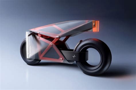 Stunning translucent motorcycle concept allows you to see the chassis ...