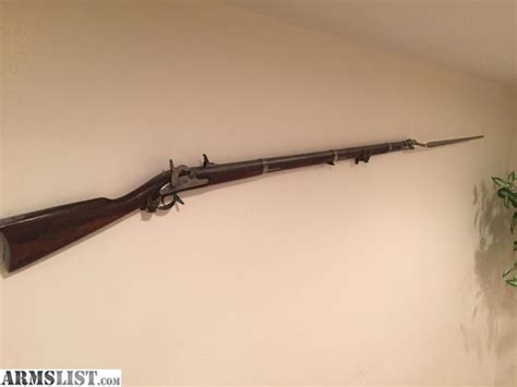 ARMSLIST - For Sale: Civil War Replica 1861 Springfield Rifle & Bayonet