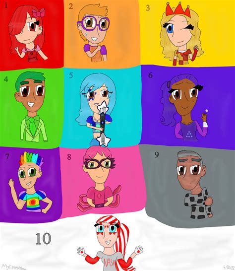 JSAB Numberblocks as human by mylittleartshow8 on DeviantArt