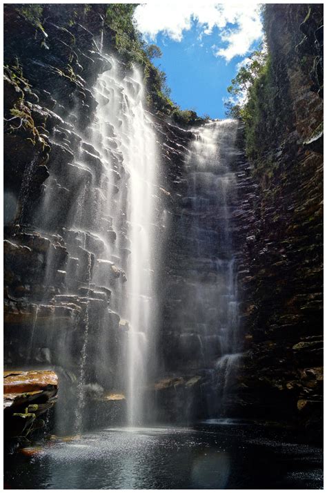 Waterfall inside Chapada Diamantina/Bahia/Brasil [OC][2368x3568] : r ...