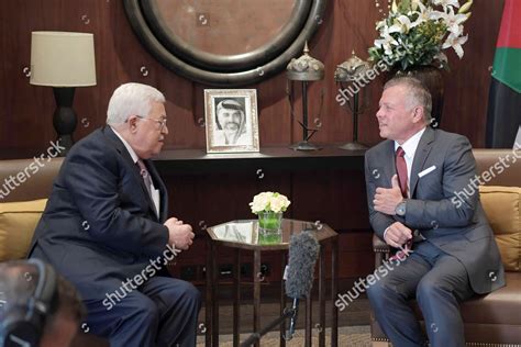 Visiting Palestinian President Mahmoud Abbas Meets Editorial Stock ...