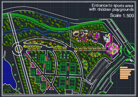 Landscape plan - CAD Files, DWG files, Plans and Details