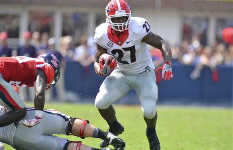 Georgia RB Nick Chubb misses second straight practice with ankle injury