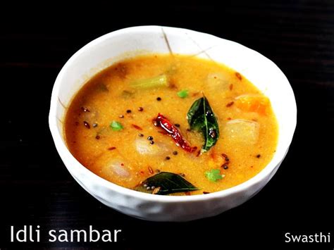 Idli sambar recipe (Tiffin sambar) - Swasthi's Recipes