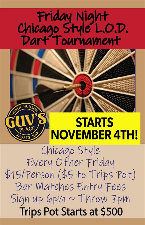 Dart Tournaments for All Levels in Minneapolis/St. Paul Metro Area