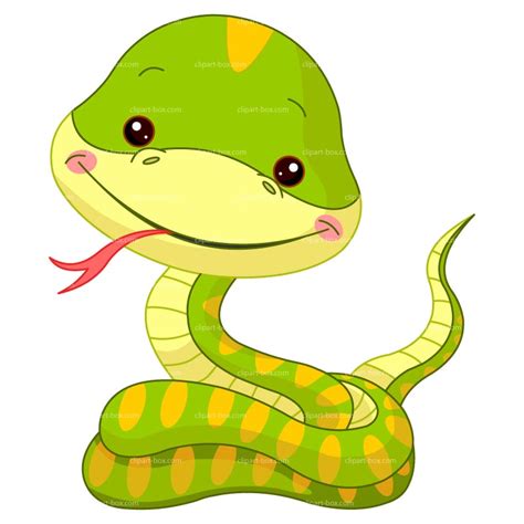 CLIPART FUNNY SNAKE | Royalty free vector design | Cartoon illustration ...