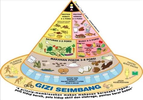 Makanan Gizi Seimbang - Kelompok Makanan Yang Harus Dimakan