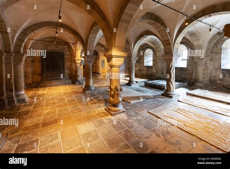 Lund Cathedral crypt, a medieval crypt dating from 12th century, Lund ...