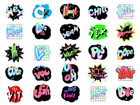 GIPHY Animated Stickers Pack :: Behance