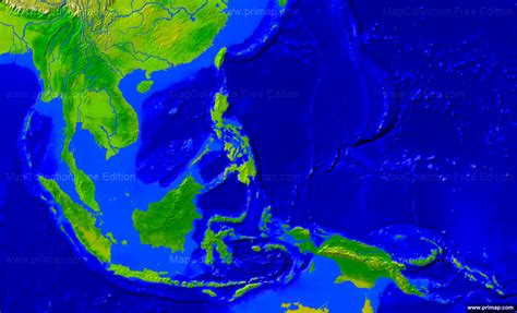 primap Continental maps