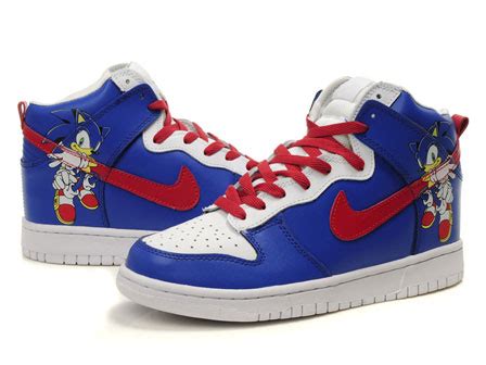 Sonic the Hedgehog Nike Dunks Custom Cartoon Shoes