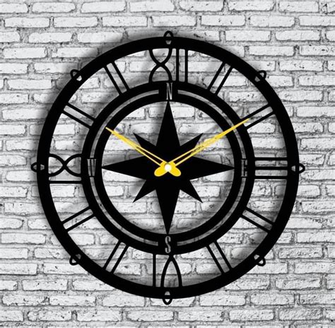 Compass Wall Clock – The MB Store