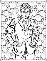 Doctor Who Wibbly Wobbly Timey Wimey Coloring Pages Printables  FUN sketch template