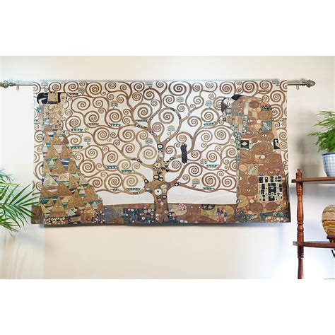 Wall Hanging Tapestries Klimt Tree of Life-Whole | Signaretapestry.com ...