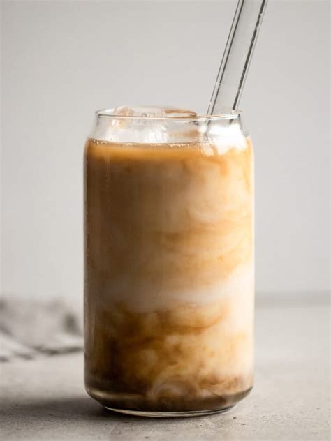 Iced Vanilla Latte Recipe - Real + Vibrant