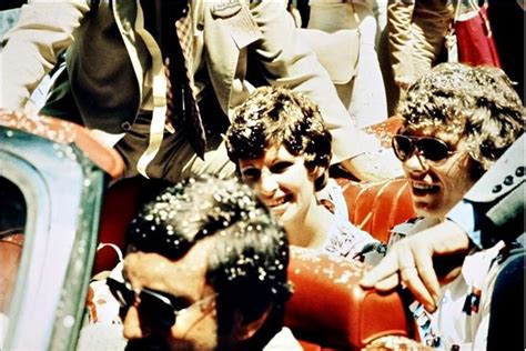 Bobby Clarke and his wife during the 1974 Stanley Cup Parade in ...