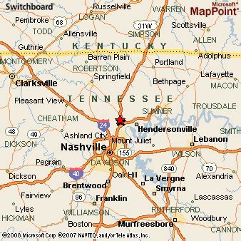 Where is Goodlettsville, Tennessee? see area map & more