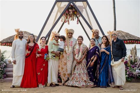 Beachside Kovalam Wedding With The Decor Drenched In Uniqueness | Indian beach wedding ...