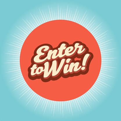 Enter To Win Banner Backgound Stock Illustration - Download Image Now - iStock