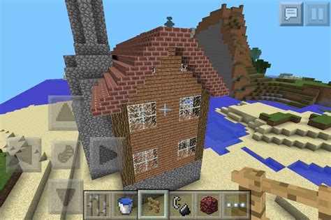 How to build a minecraft mansion with a chimney - B+C Guides