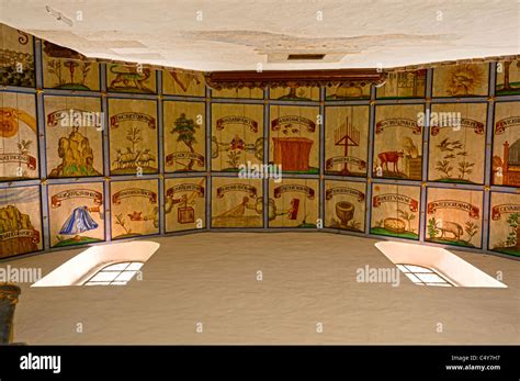 Ceiling of a catholic church Stock Photo - Alamy