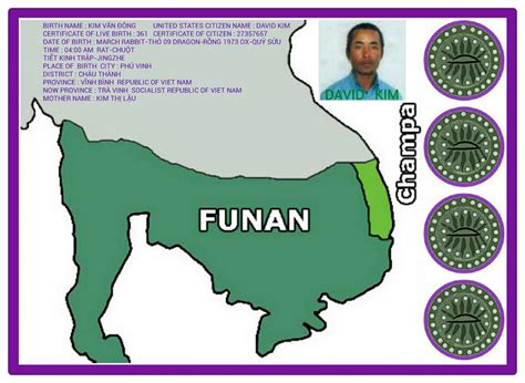 David Kim: KINGDOM OF FUNAN MAP