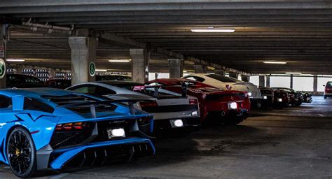 Check Out All Of these Amazing Supercars Collecting Dust In An Open ...