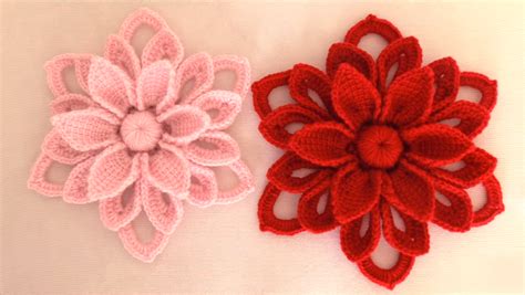 Irish Crochet Flower