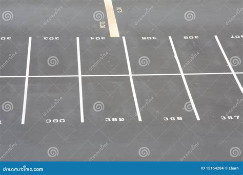 Parking Lot Row Stock Images - Image: 12164284