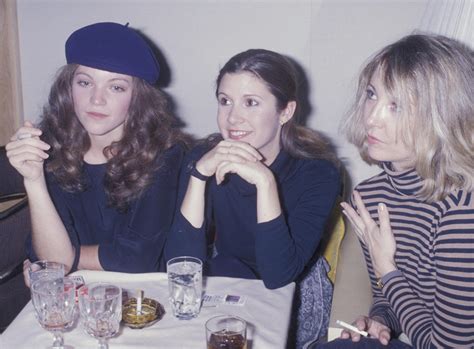 Amy Irving, Carrie Fisher and Teri Garr. 1977 - The 70s