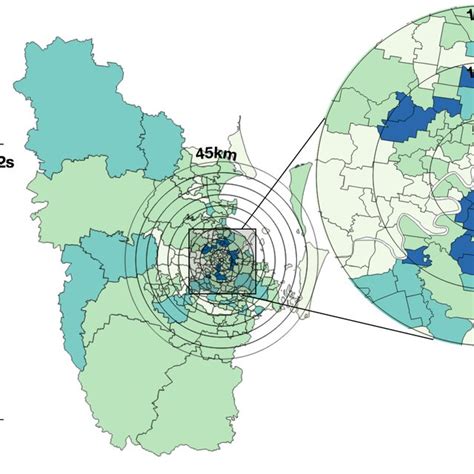 Spatial gentrification markers in Sydney. Maps by authors. | Download ...