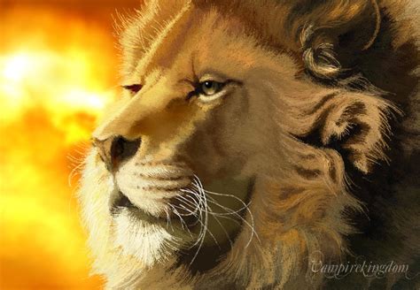 Aslan of Narnia by vampirekingdom on DeviantArt