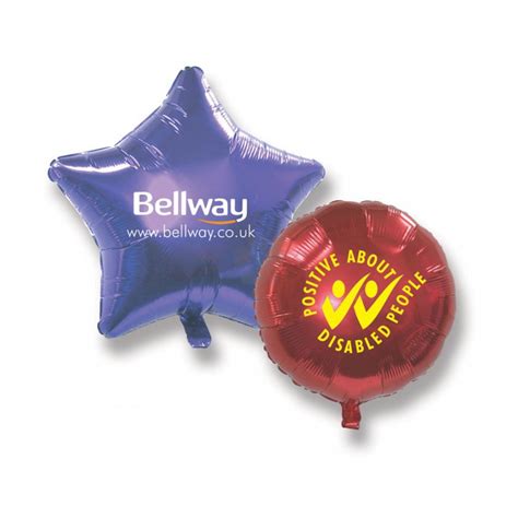 Promotional Metallic Foil Balloons, Personalised by MoJo Promotions