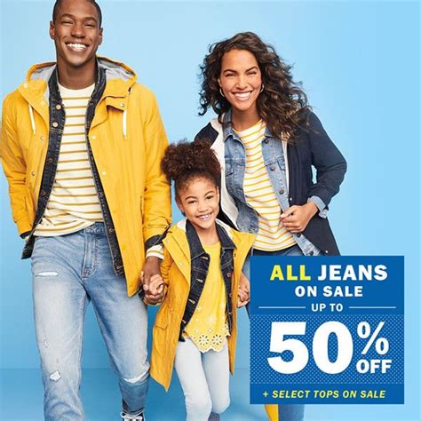 Old Navy Outlet All Jeans on sale 50% off. Exclusions may apply, Sale ...