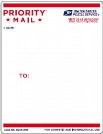 Printable Usps Priority Mail Label Template Resume Examples - Vrogue