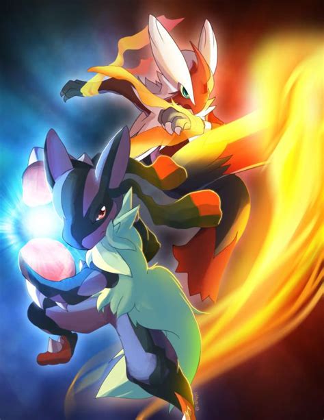 ahhhhh OMIGOSH the new Mega Pokemons look so cool!! Lucario and Blaziken stood out to me the ...