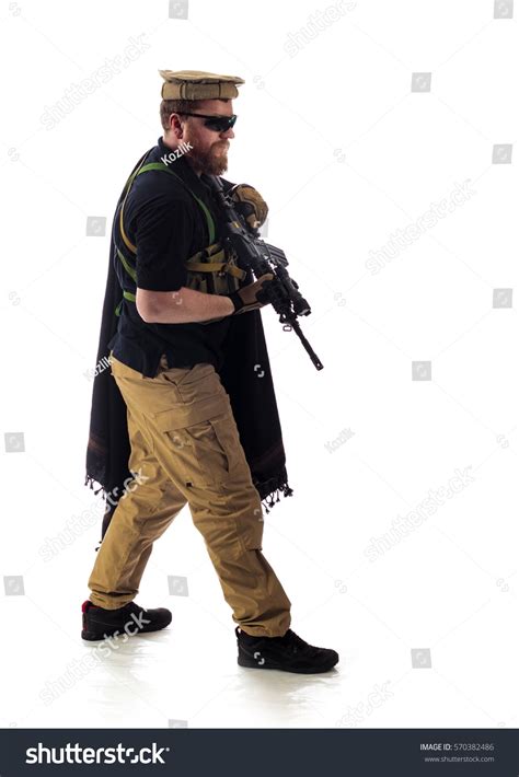 Man Military Outfit Cia Agent Which Stock Photo 570382486 | Shutterstock