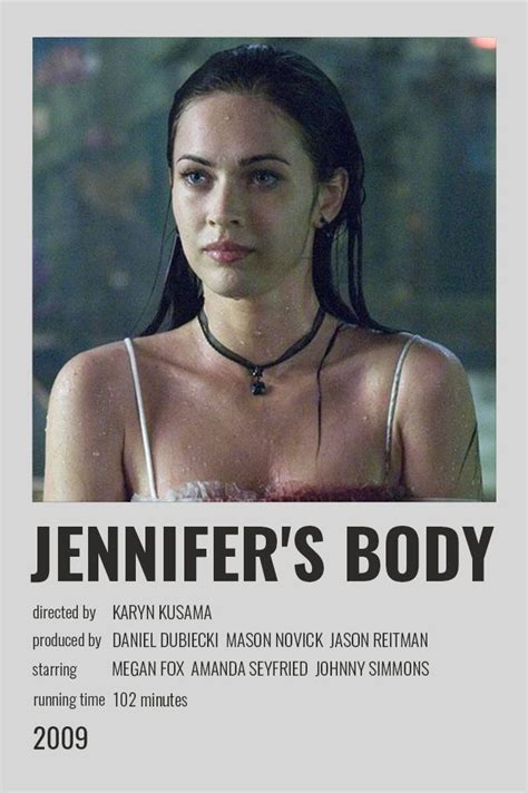 Jennifer's Body Polaroid Poster | Movie posters, Movie posters ...