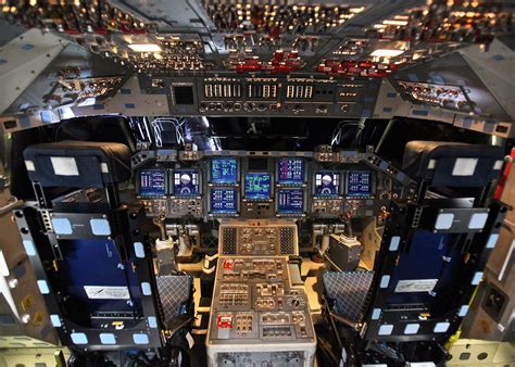 The cockpit of the Endeavour Space Shuttle : r/space