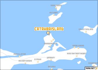 Catawba Island (United States - USA) map - nona.net