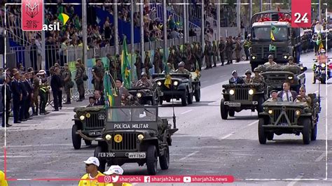 Brazil celebrates independence day with military parade - YouTube