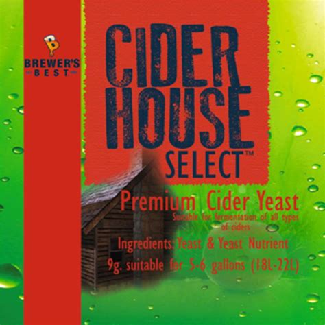 Cider House Select Hard Cider Yeast | Cider and Wine Making Supplies