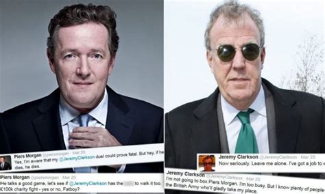 Jeremy Clarkson Punches Piers Morgan