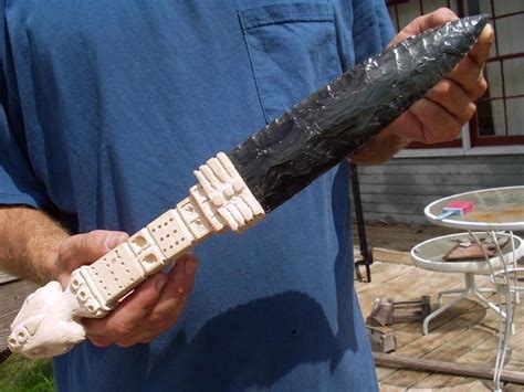 Mayan Obsidian Weapons Didn't mayans use obsidian in | OBSIDIAN WEAPONS | Pinterest | Swords ...