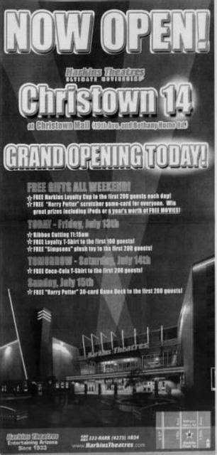 Harkins Christown in Phoenix, AZ - Cinema Treasures