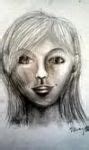 Front View Human Face Drawing by sailamont on DeviantArt